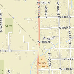 420-440 Allred Park Drive, Lehi, UT 84043 Street Map