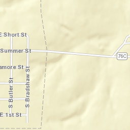 201-299 East Spruce Street Western Street Map