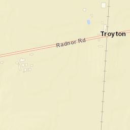 Troyton Ohio Street Map