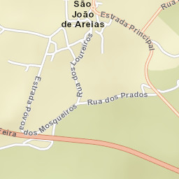 São João de Areias Street Map