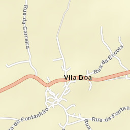 Vila Boa Street Map