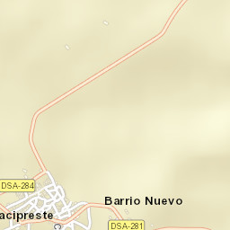 Aldeacipreste Street Map