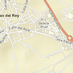 Navas del Rey Street Map