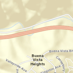Buena Vista Heights Ohio Street Map
