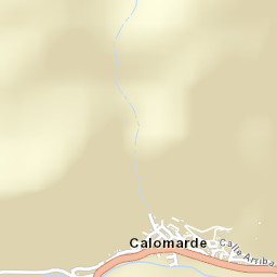 Calomarde Street Map