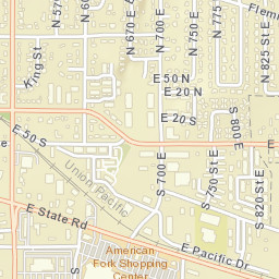 2-32 North 825 East, American Fork, UT Street Map