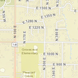 925-985 North 300 East Pleasant Grove UT Street Map