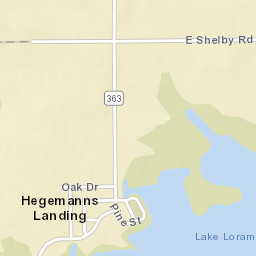 Hegemanns Landing Ohio Street Map