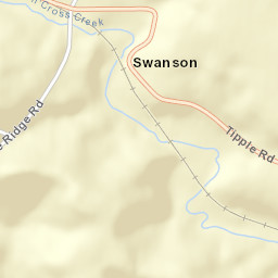 Swanson Ohio Street Map