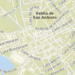 Velilla de San Antonio Street Map