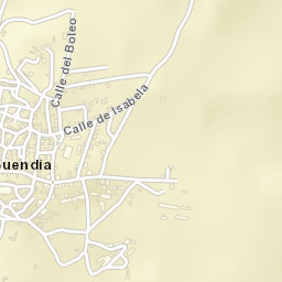 Buendía Street Map