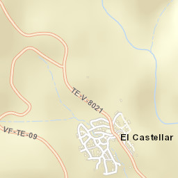 El Castellar Street Map