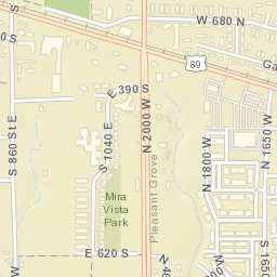1983 West 680 North Street, Pleasant Grove Street Map