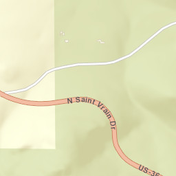 2343-2699 North Saint Vrain Avenue, Estes Park Street Map