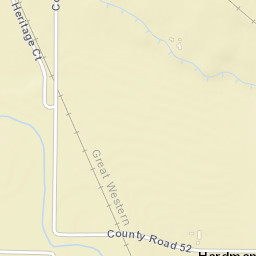 Hardman Colorado Street Map