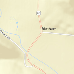 Metham Ohio Street Map