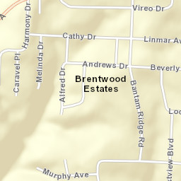 Brentwood Estates Ohio Street Map