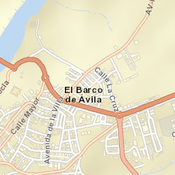 El Barco de Ávila Street Map