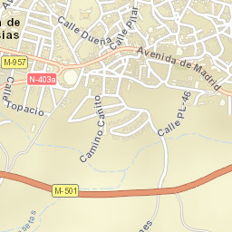 San Martín de Valdeiglesias Street Map