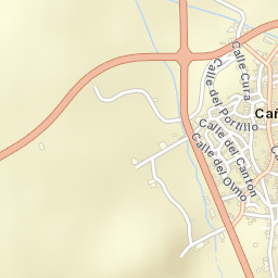 Cañaveras Street Map