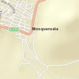 Mosqueruela Street Map