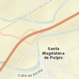 Santa Magdalena de Pulpis Street Map