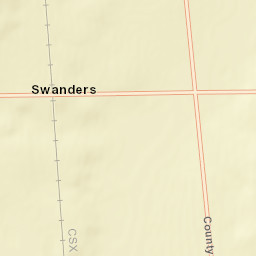 Swanders Ohio Street Map