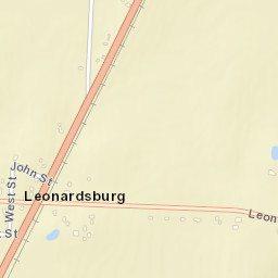 Leonardsburg Ohio Street Map