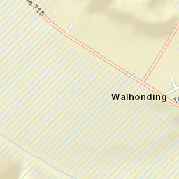 Walhonding Ohio Street Map