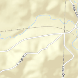 Carman Ohio Street Map