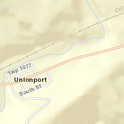 Unionport Ohio Street Map