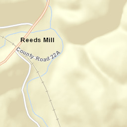 Reeds Mill Ohio Street Map