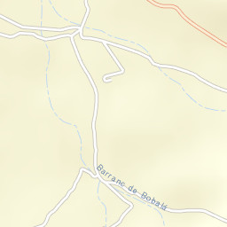 Albocàsser Street Map