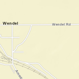 Wendel California Street Map