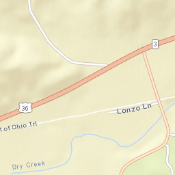 Bangs Ohio Street Map