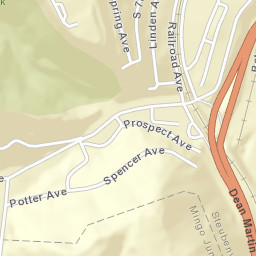 Dean Martin Boulevard, Steubenville, OH Street Map