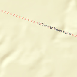 9760 W 510 S West Point Indiana Street Map