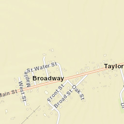 Broadway Ohio Street Map