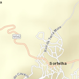 Sortelha Street Map
