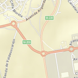 Campo Real Street Map