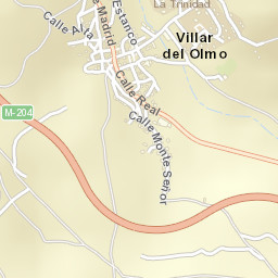 Villar del Olmo Street Map