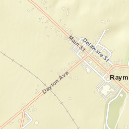 Raymond Ohio Street Map