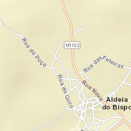 Aldeia do Bispo Street Map