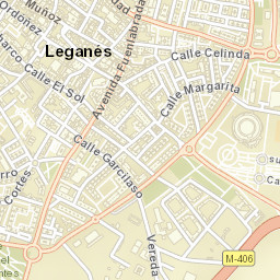 Leganés Street Map