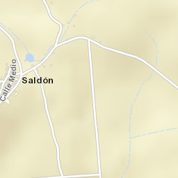 Saldón Street Map