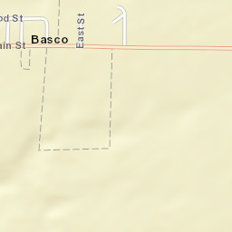 1600-1698 E Co Rd 900 Basco IL Street Map
