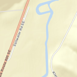 Stillwater Ohio Street Map