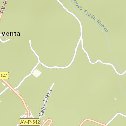 Umbrías Street Map