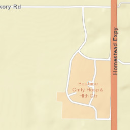 West Hickory Road, Beatrice, Nebraska Street Map