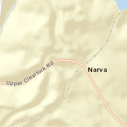 Narva Ohio Street Map